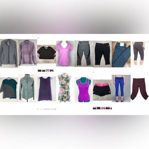 Athletic resellers bundle - lululemon, Nike, rebook, and more - 16 items